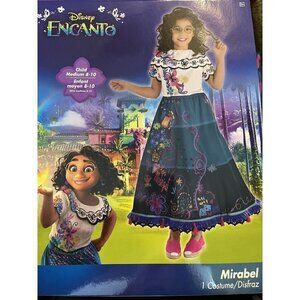 Child's Medium 8-10 Disney Encanto Costume, Dress Up
